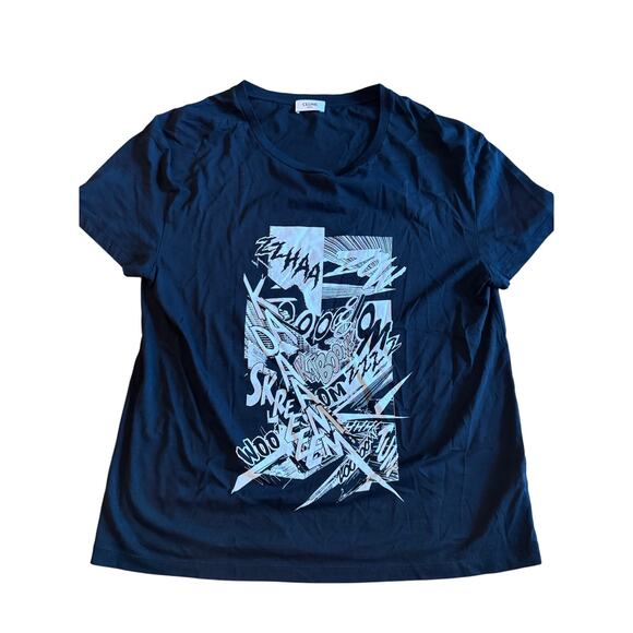 Celine x Christian Marclay Graphic T-Shirt Large - Picture 1 of 5